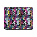 Colorful Geometric Tribal Pattern Print Bifold Wallet
