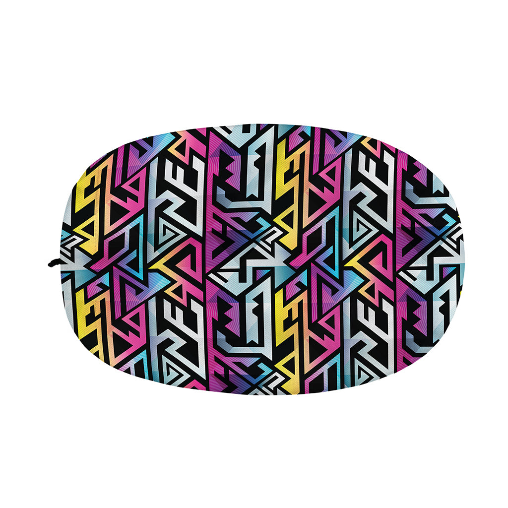 Colorful Geometric Tribal Pattern Print Car Side Mirror Covers