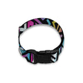 Colorful Geometric Tribal Pattern Print Dog Collar