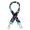 Colorful Geometric Tribal Pattern Print Dog Seat Belt