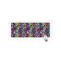 Colorful Geometric Tribal Pattern Print Extended Mouse Pad