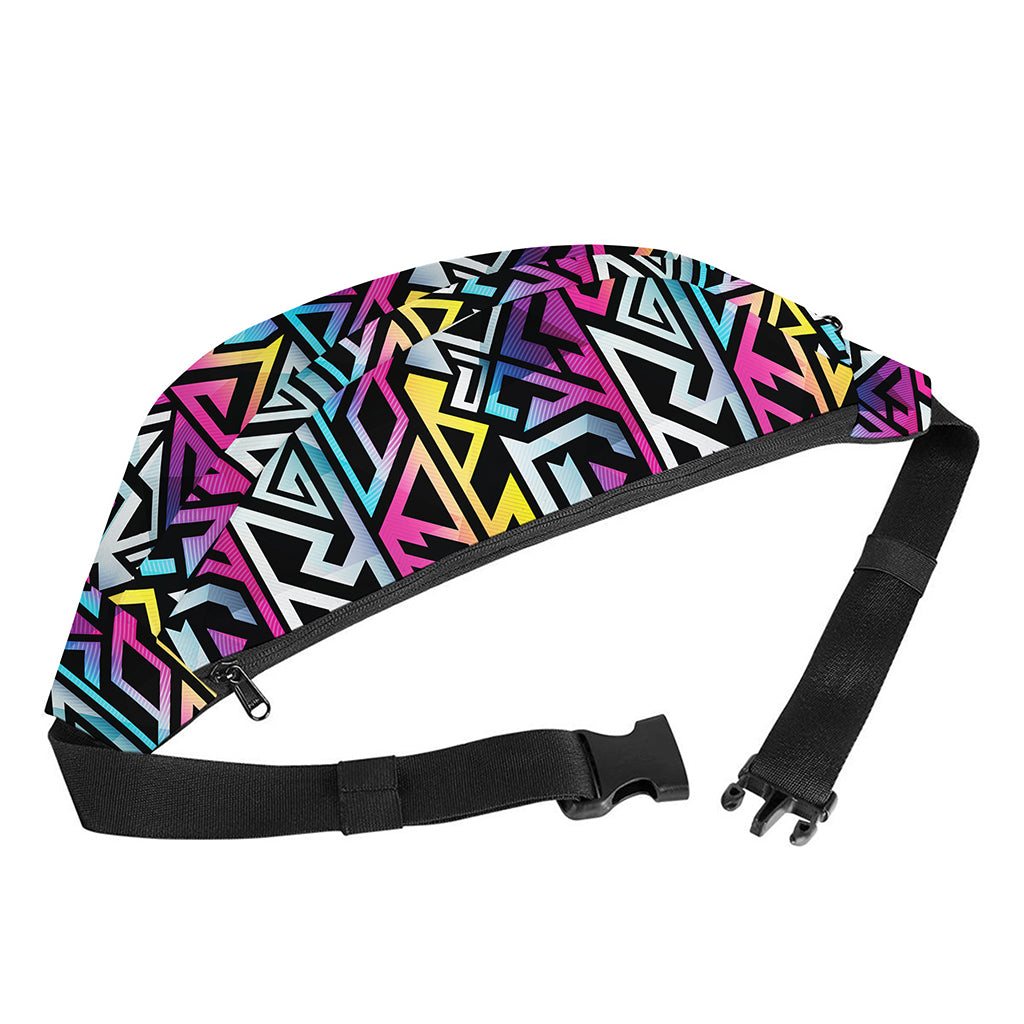Colorful Geometric Tribal Pattern Print Fanny Pack