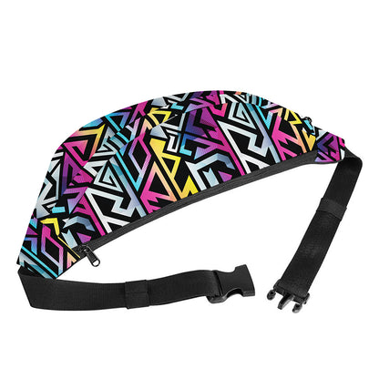 Colorful Geometric Tribal Pattern Print Fanny Pack