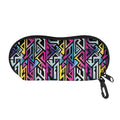 Colorful Geometric Tribal Pattern Print Glasses Case
