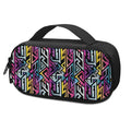 Colorful Geometric Tribal Pattern Print Portable Cooler Travel Case