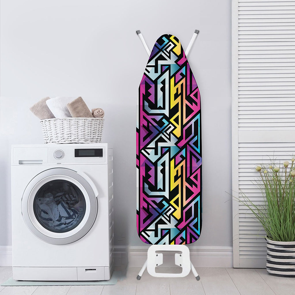 Colorful Geometric Tribal Pattern Print Ironing Board Cover