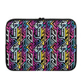 Colorful Geometric Tribal Pattern Print Laptop Sleeve