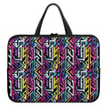 Colorful Geometric Tribal Pattern Print Laptop Sleeve With Handle