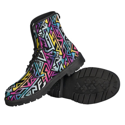 Colorful Geometric Tribal Pattern Print Backpack