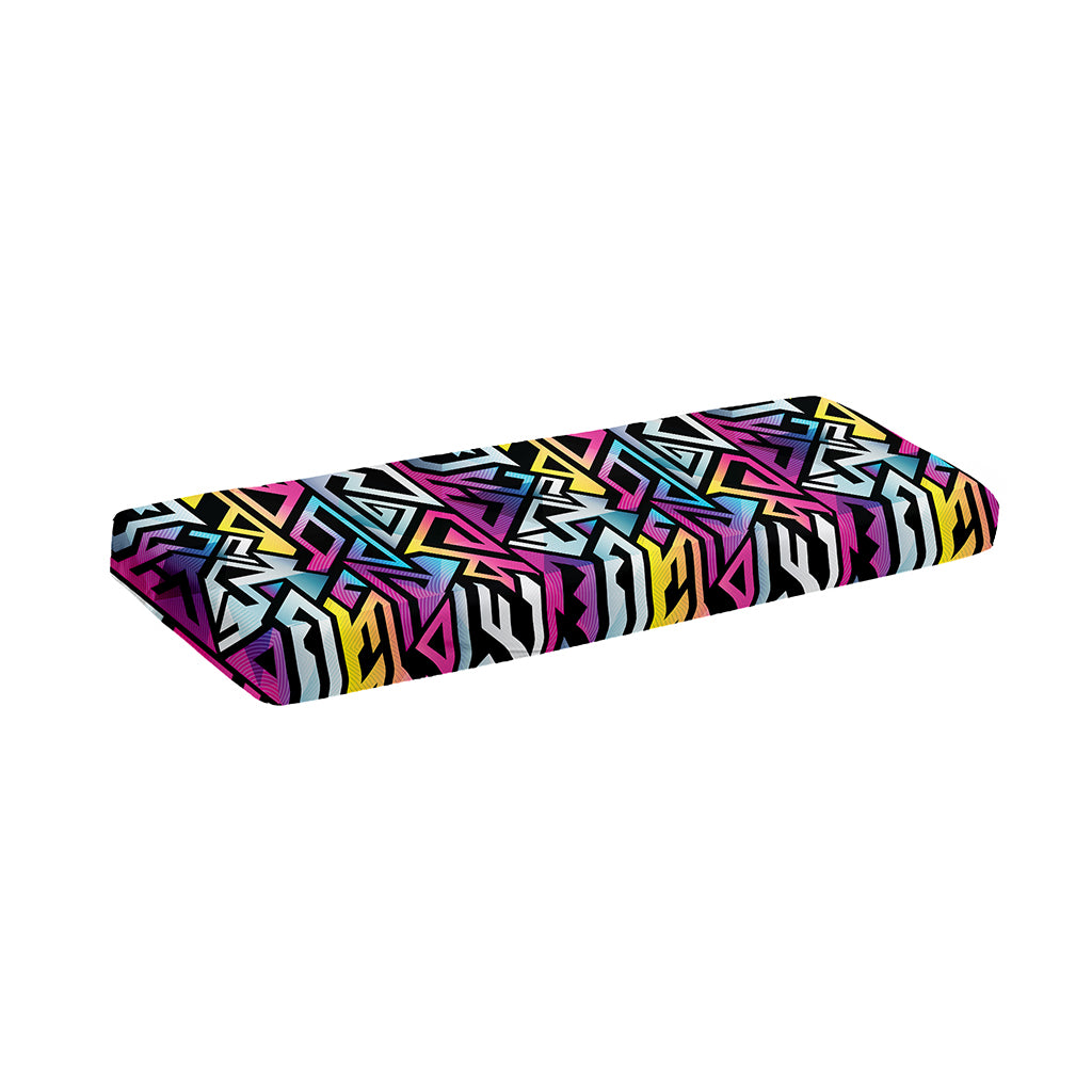Colorful Geometric Tribal Pattern Print Piano Keyboard Cover