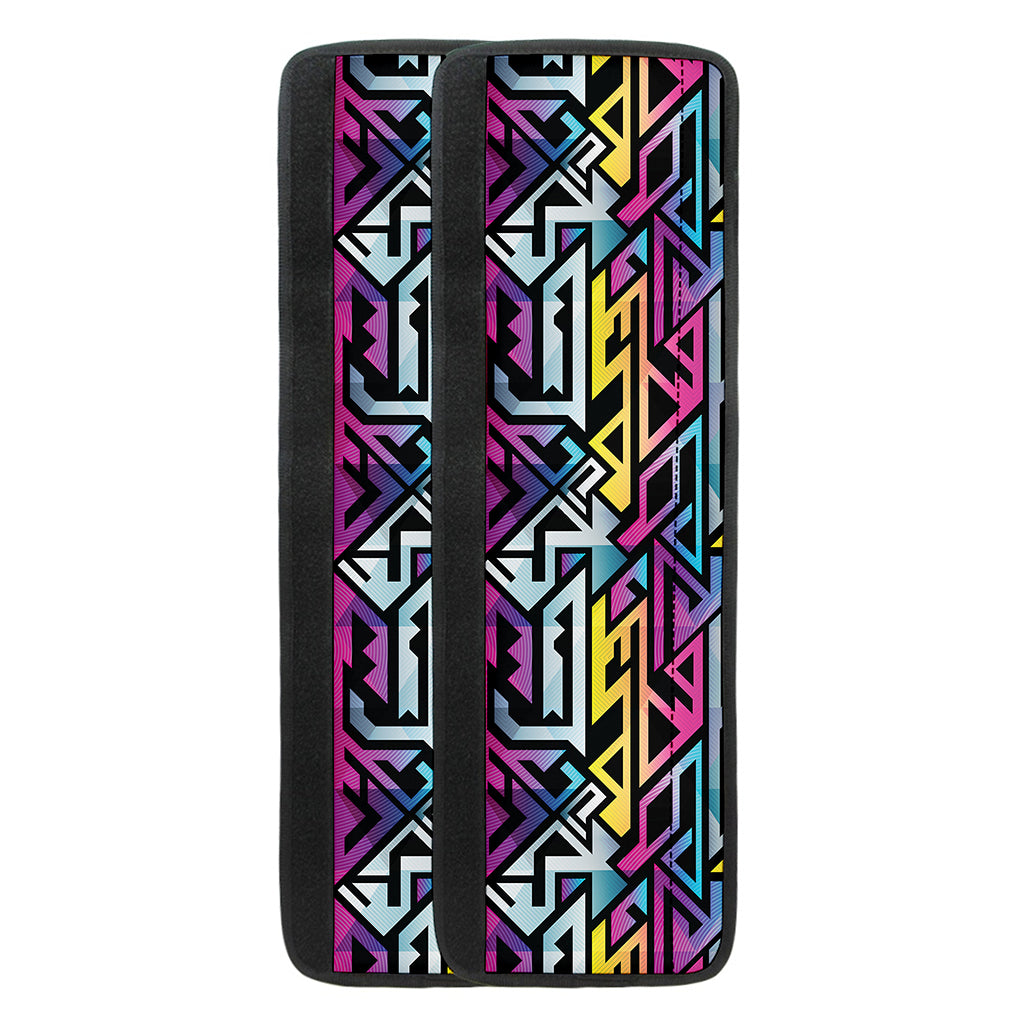 Colorful Geometric Tribal Pattern Print Refrigerator Handle Covers