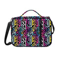 Colorful Geometric Tribal Pattern Print Shoulder Strap Bible Bag