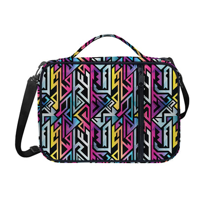 Colorful Geometric Tribal Pattern Print Shoulder Strap Bible Bag