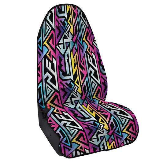 Colorful Geometric Tribal Pattern Print Waterproof Car Seat Cover