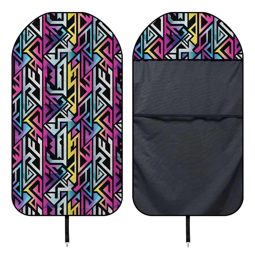 Colorful Geometric Tribal Pattern Print Waterproof Car Seat Cover