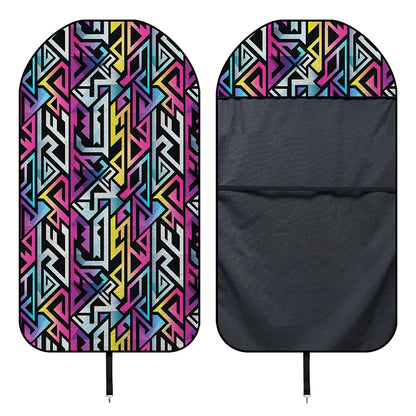 Colorful Geometric Tribal Pattern Print Waterproof Car Seat Cover
