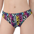 Colorful Geometric Tribal Pattern Print Women's Panties