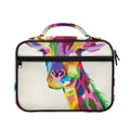 Colorful Giraffe Portrait Print Briefcase Bible Bag