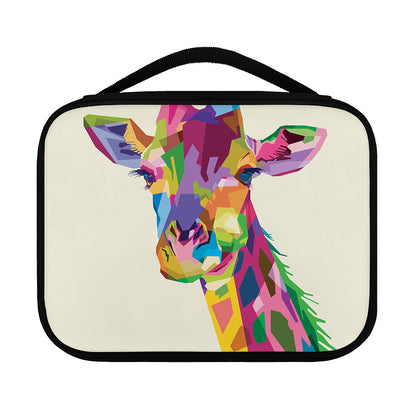Colorful Giraffe Portrait Print Classic Bible Case
