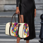 Colorful Giraffe Portrait Print Duffle Bag