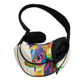 Colorful Giraffe Portrait Print Pet Sling Carrier