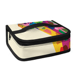 Colorful Giraffe Portrait Print Small Lunch Bag