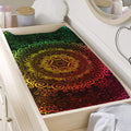 Colorful Gradient Mandala Print Changing Pad Cover