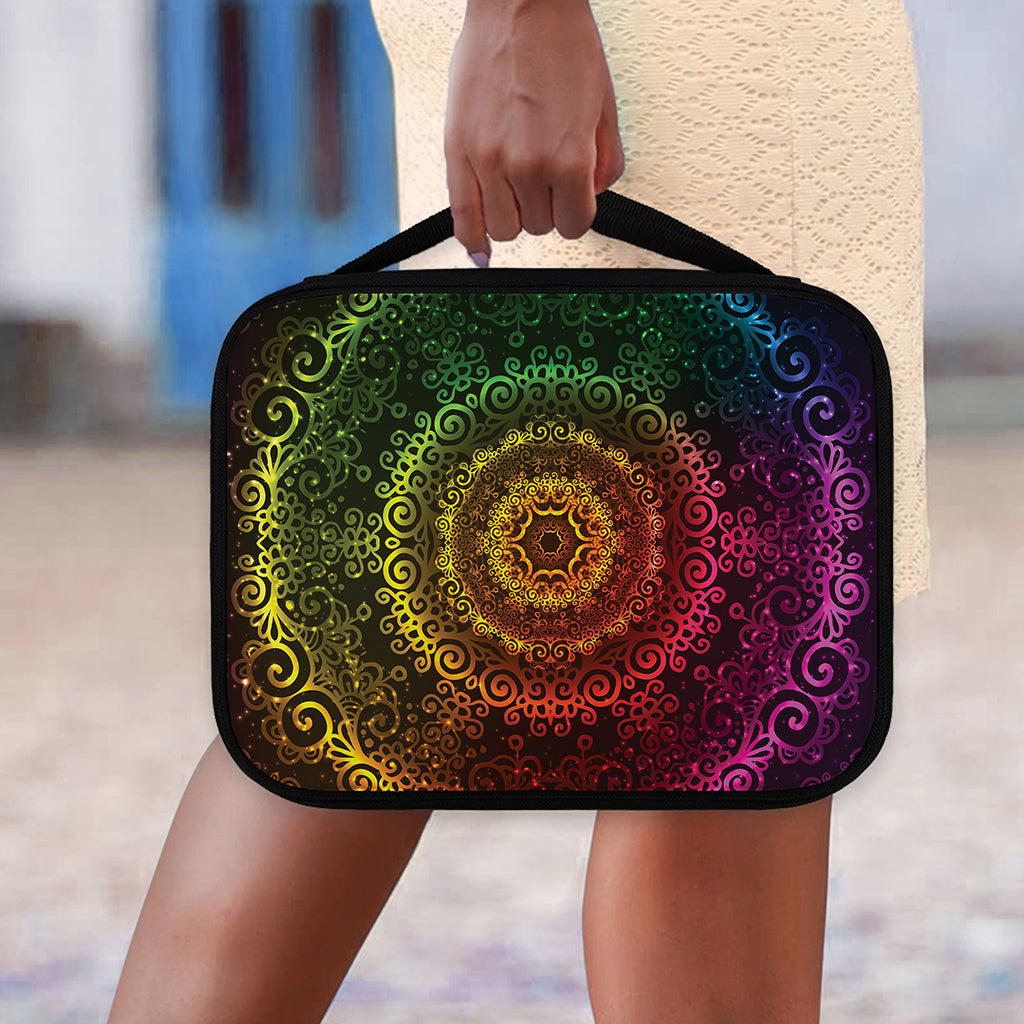Colorful Gradient Mandala Print Classic Bible Case