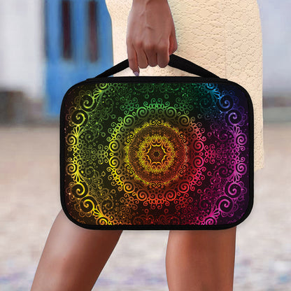Colorful Gradient Mandala Print Classic Bible Case