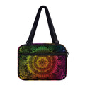 Colorful Gradient Mandala Print Double Strap Bible Bag