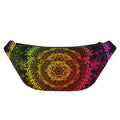 Colorful Gradient Mandala Print Fanny Pack