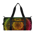Colorful Gradient Mandala Print Gym Bag