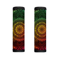 Colorful Gradient Mandala Print Handle Covers