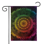 Colorful Gradient Mandala Print House Flag
