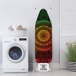 Colorful Gradient Mandala Print Ironing Board Cover
