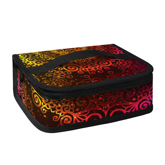 Colorful Gradient Mandala Print Small Lunch Bag