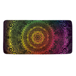 Colorful Gradient Mandala Print Towel