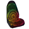 Colorful Gradient Mandala Print Waterproof Car Seat Cover