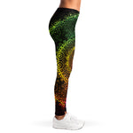 Colorful Gradient Mandala Print Women's Leggings