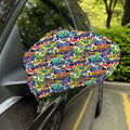Colorful Graffiti Pattern Print Car Side Mirror Covers