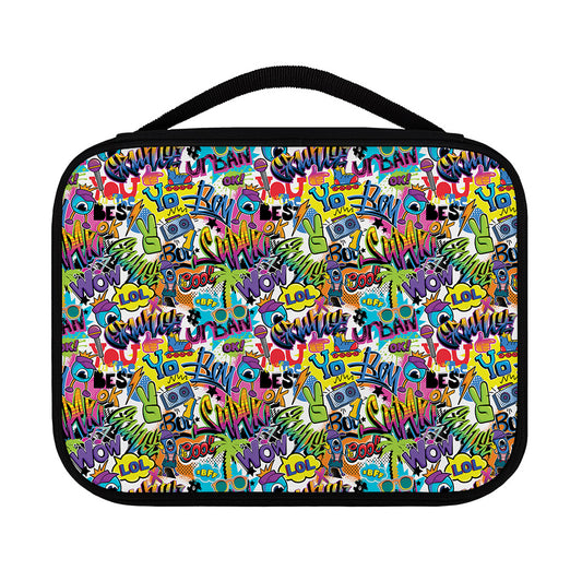 Colorful Graffiti Pattern Print Classic Bible Case