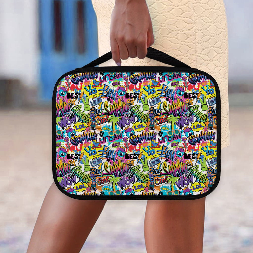 Colorful Graffiti Pattern Print Classic Bible Case