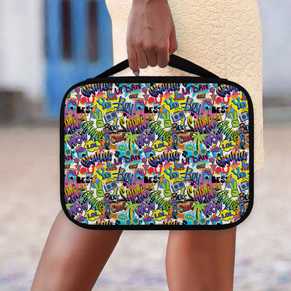 Colorful Graffiti Pattern Print Classic Bible Case