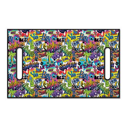 Colorful Graffiti Pattern Print Golf Cart Seat Cover