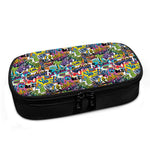 Colorful Graffiti Pattern Print Insulin Cooler Travel Case