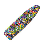 Colorful Graffiti Pattern Print Ironing Board Cover