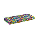 Colorful Graffiti Pattern Print Piano Keyboard Cover