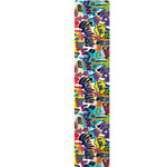 Colorful Graffiti Pattern Print Table Runner