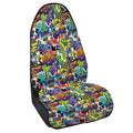 Colorful Graffiti Pattern Print Waterproof Car Seat Cover