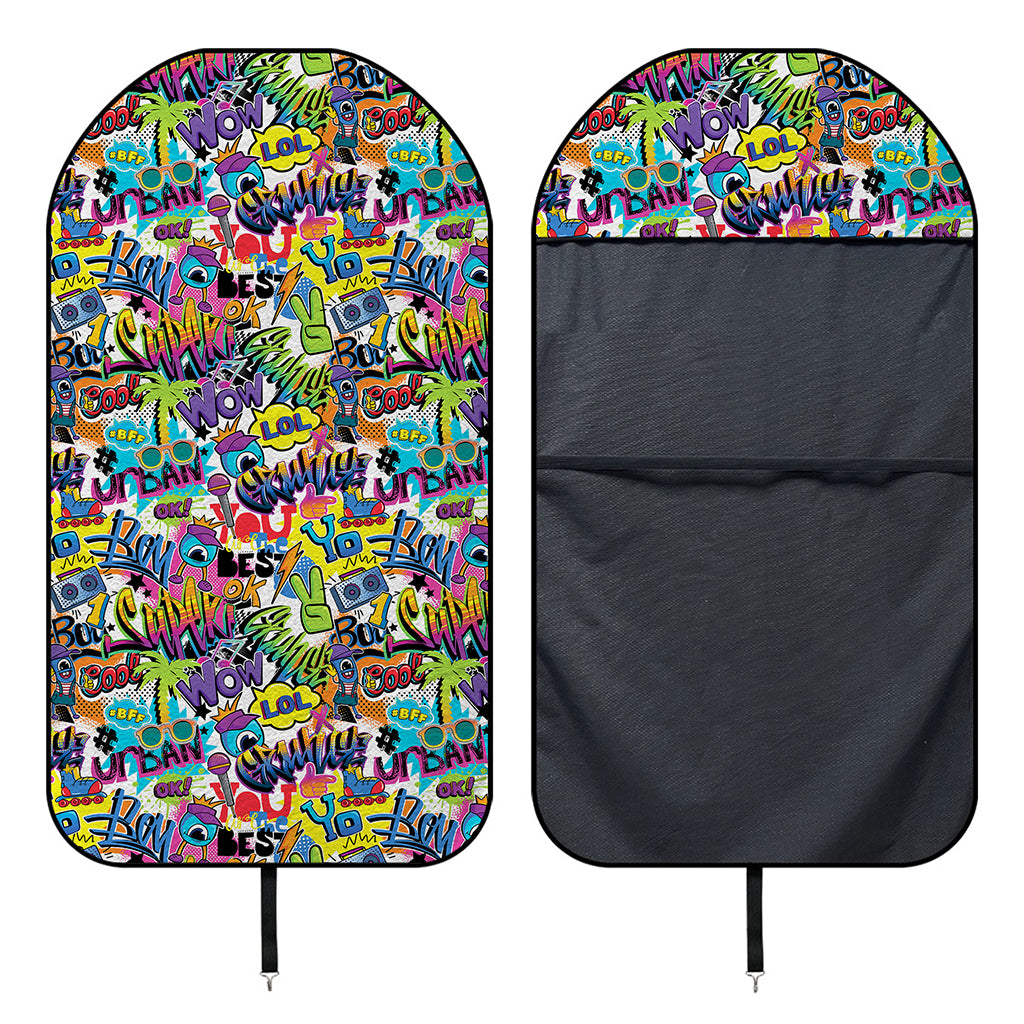 Colorful Graffiti Pattern Print Waterproof Car Seat Cover